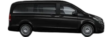 Mercedes V-Class spacious vehicle for airport transfers
